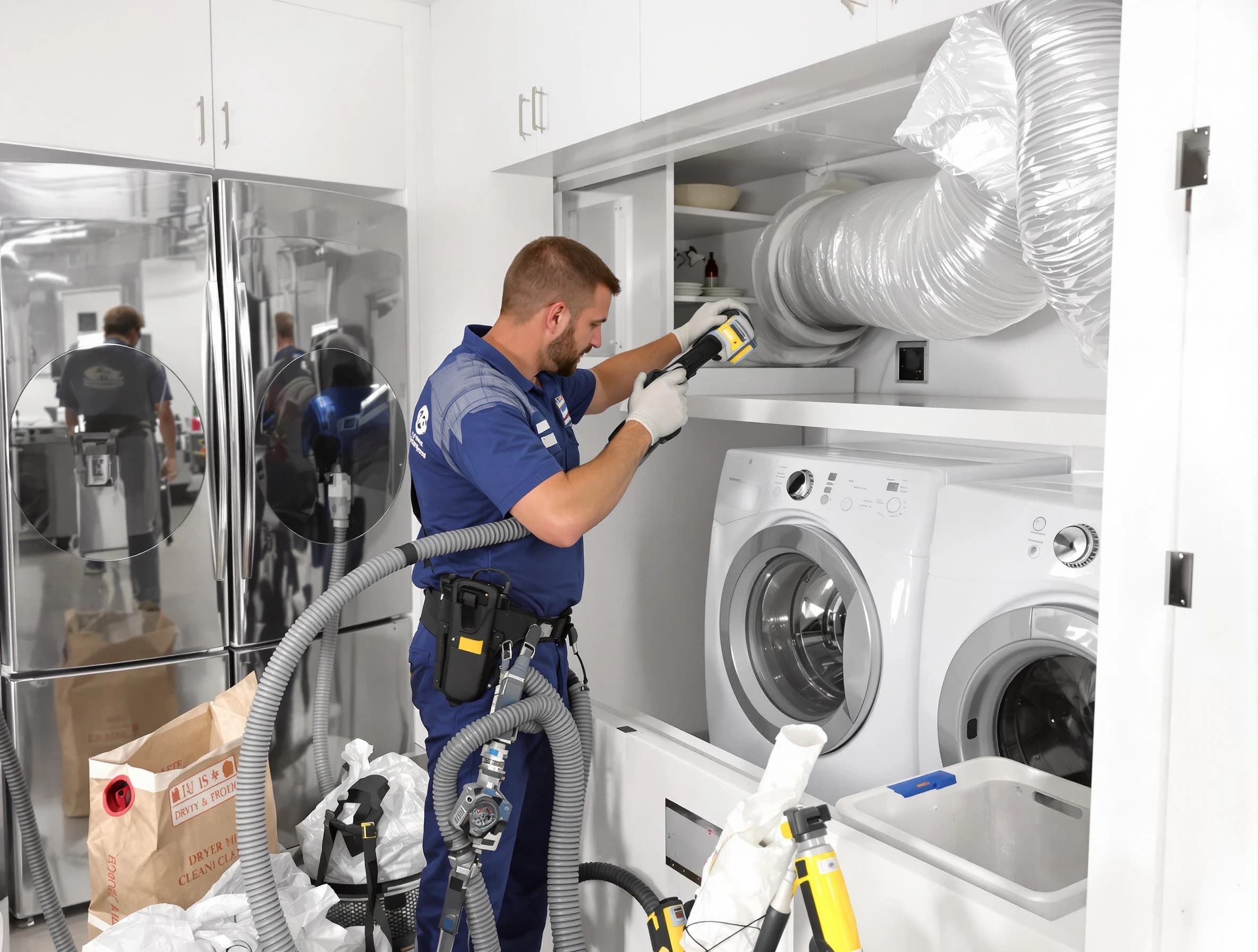 Professional duct cleaning by Palmetto Dryer Vent Cleaning in Palmetto