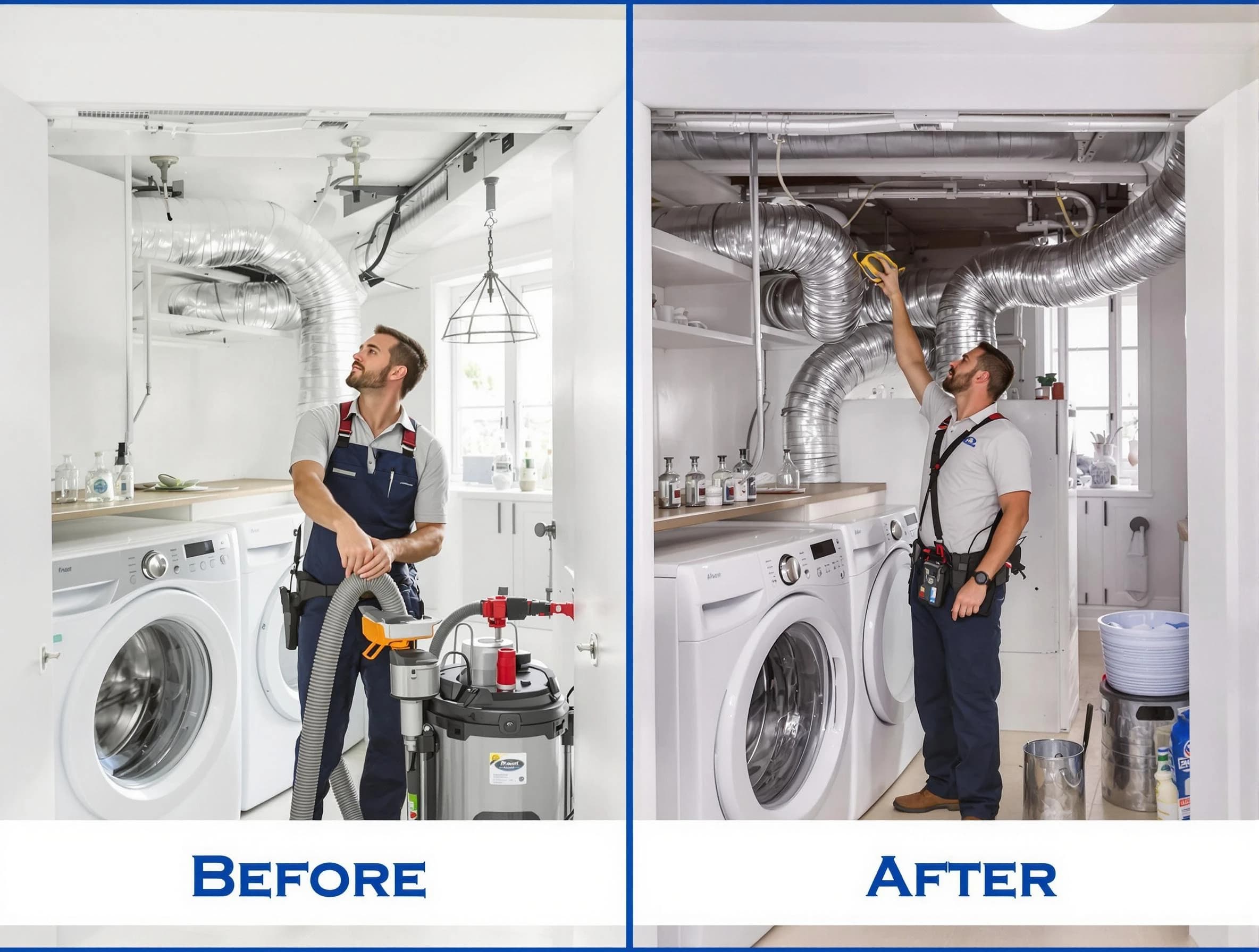 Expert gas dryer vent cleaning by Palmetto Dryer Vent Cleaning in Palmetto