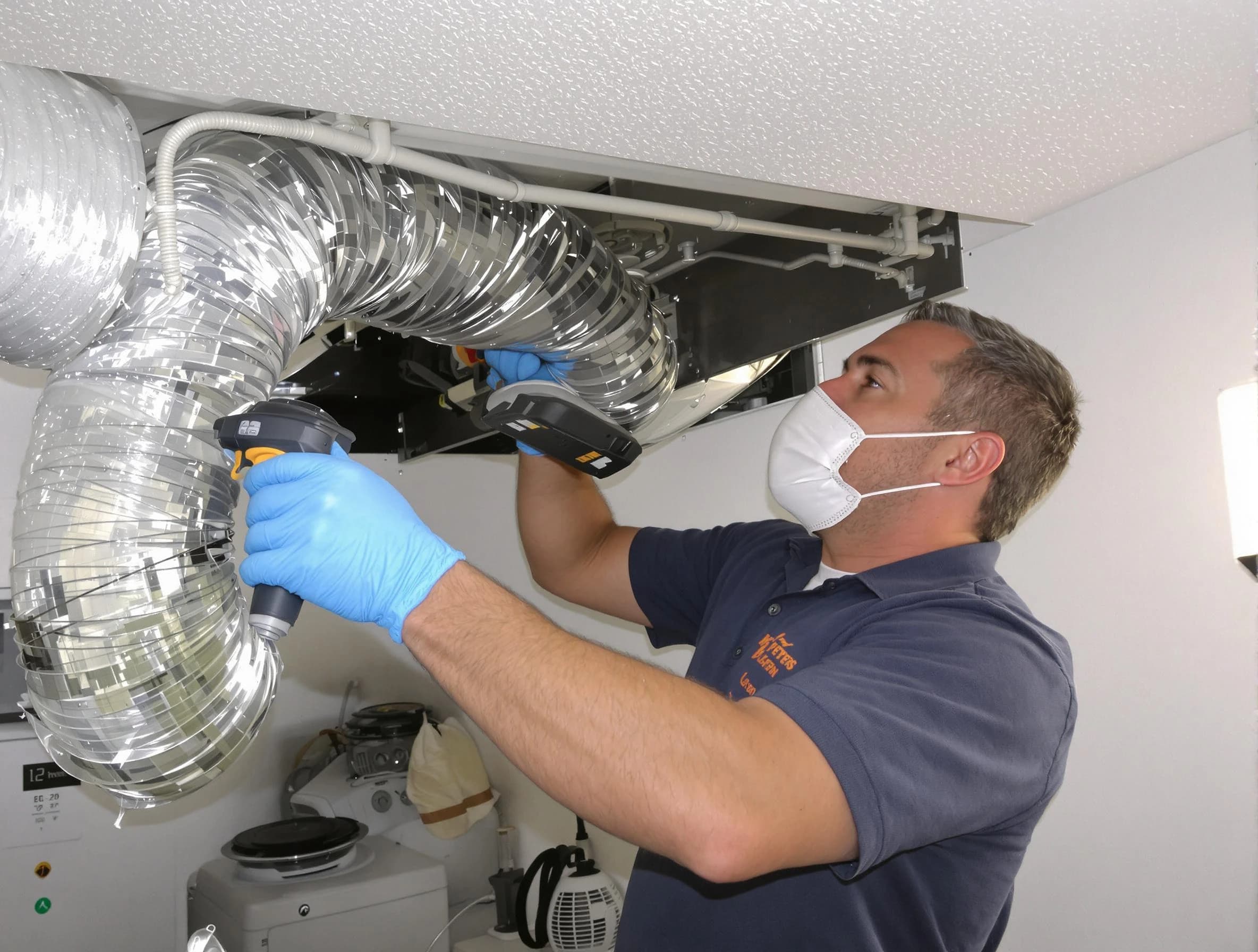 Palmetto Dryer Vent Cleaning professional performing thorough residential dryer vent cleaning in Palmetto
