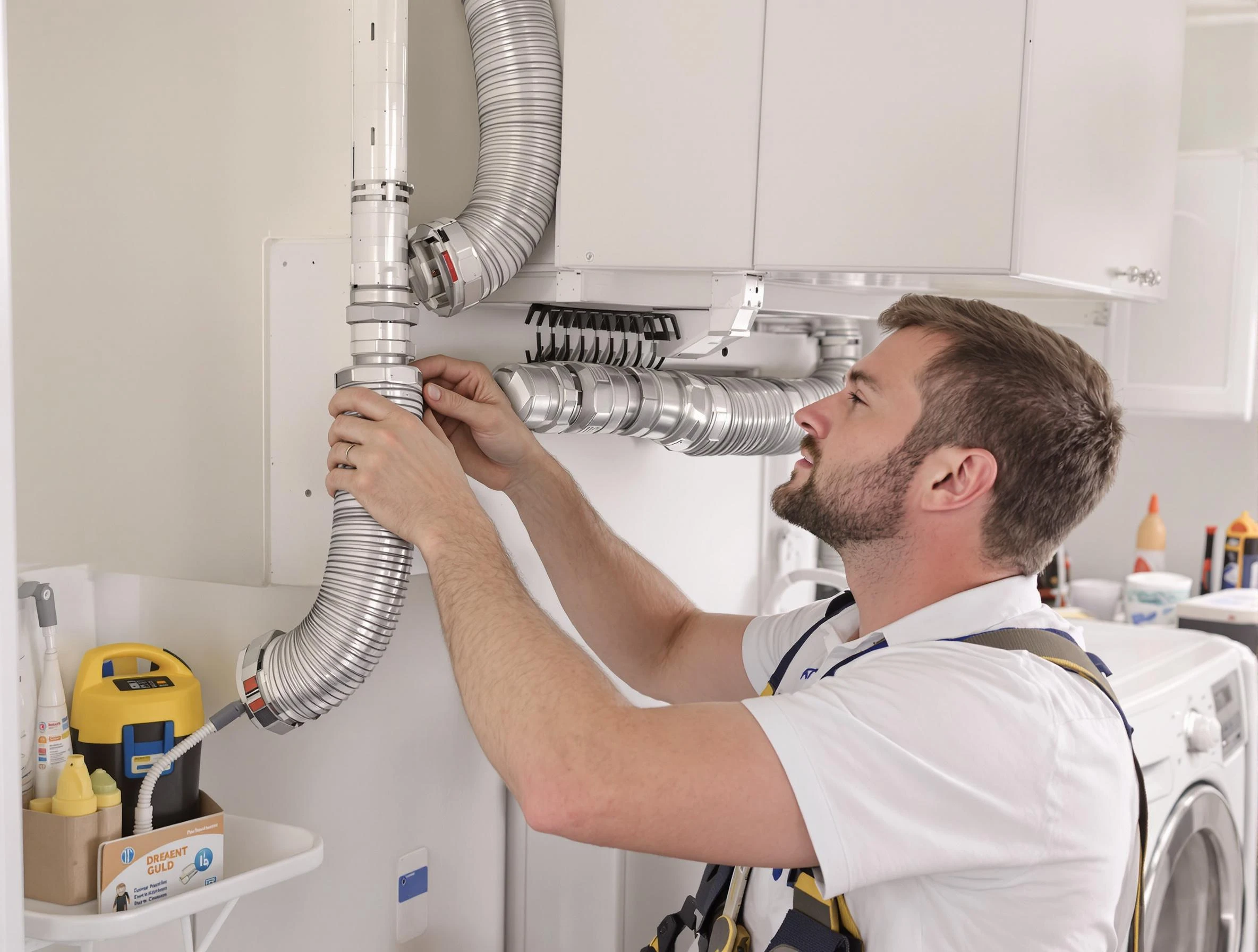 Professional dryer vent repair and installation by Palmetto Dryer Vent Cleaning in Palmetto