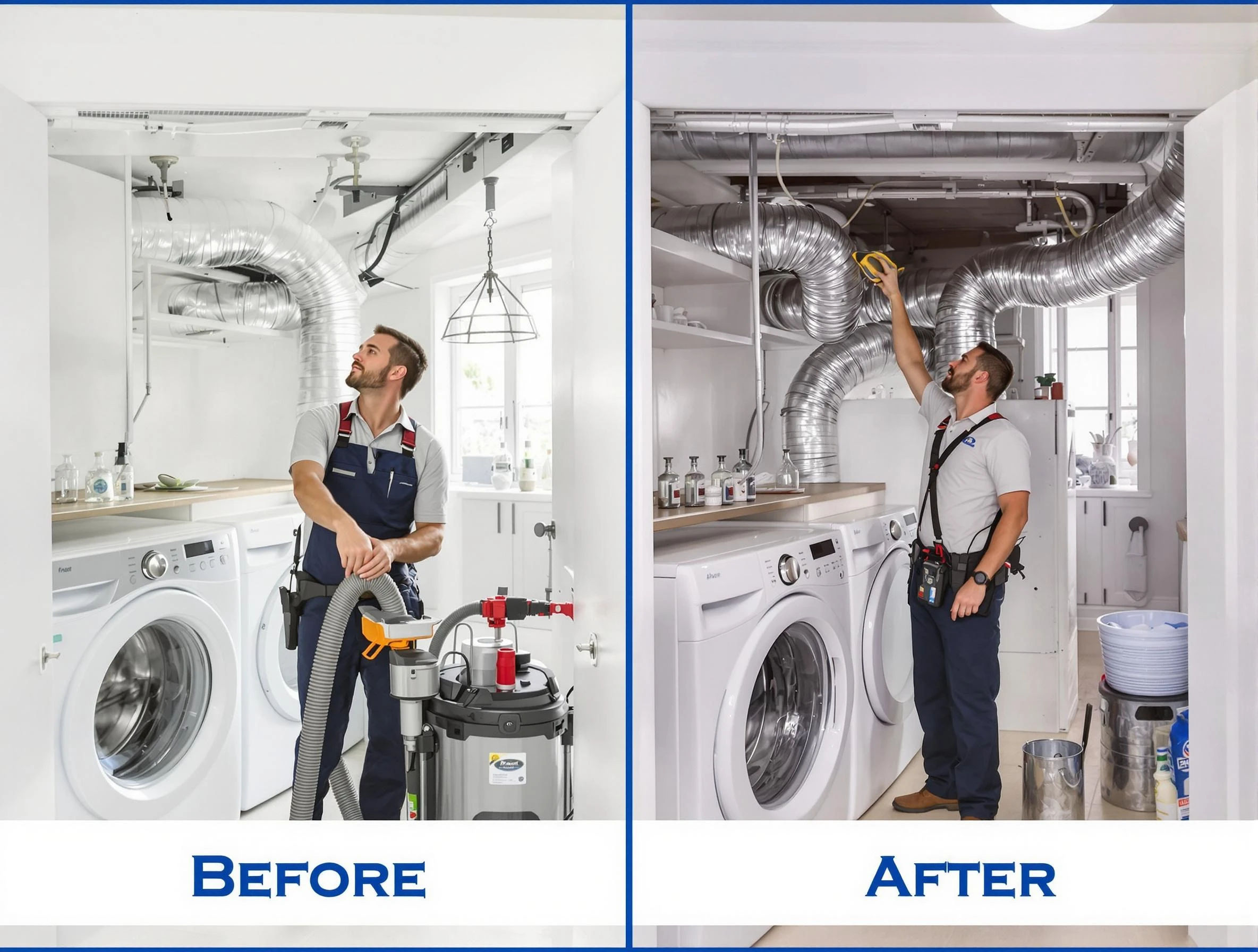 Expert gas dryer vent cleaning by Palmetto Dryer Vent Cleaning in Palmetto
