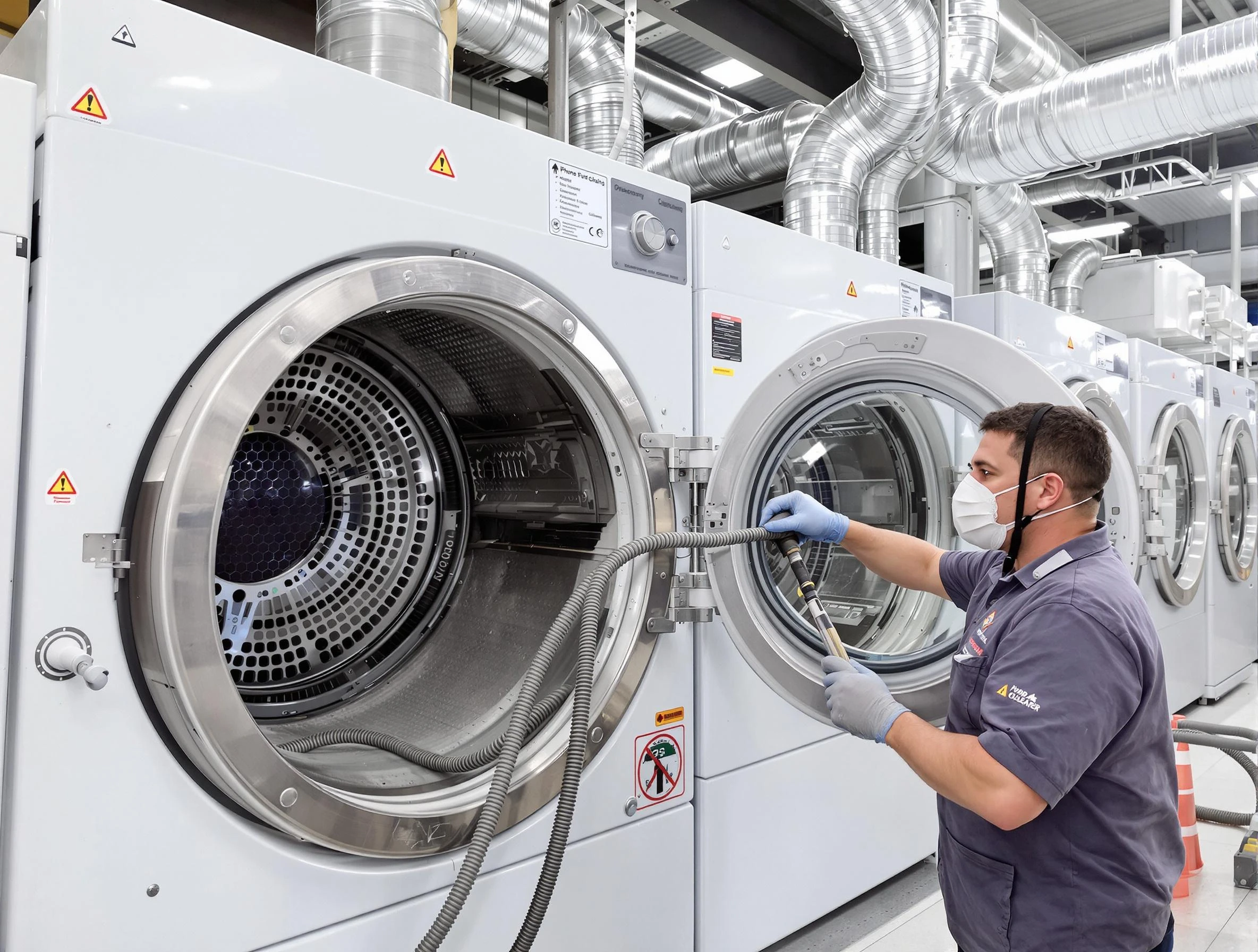 Industrial-grade dryer vent cleaning by Palmetto Dryer Vent Cleaning in Palmetto