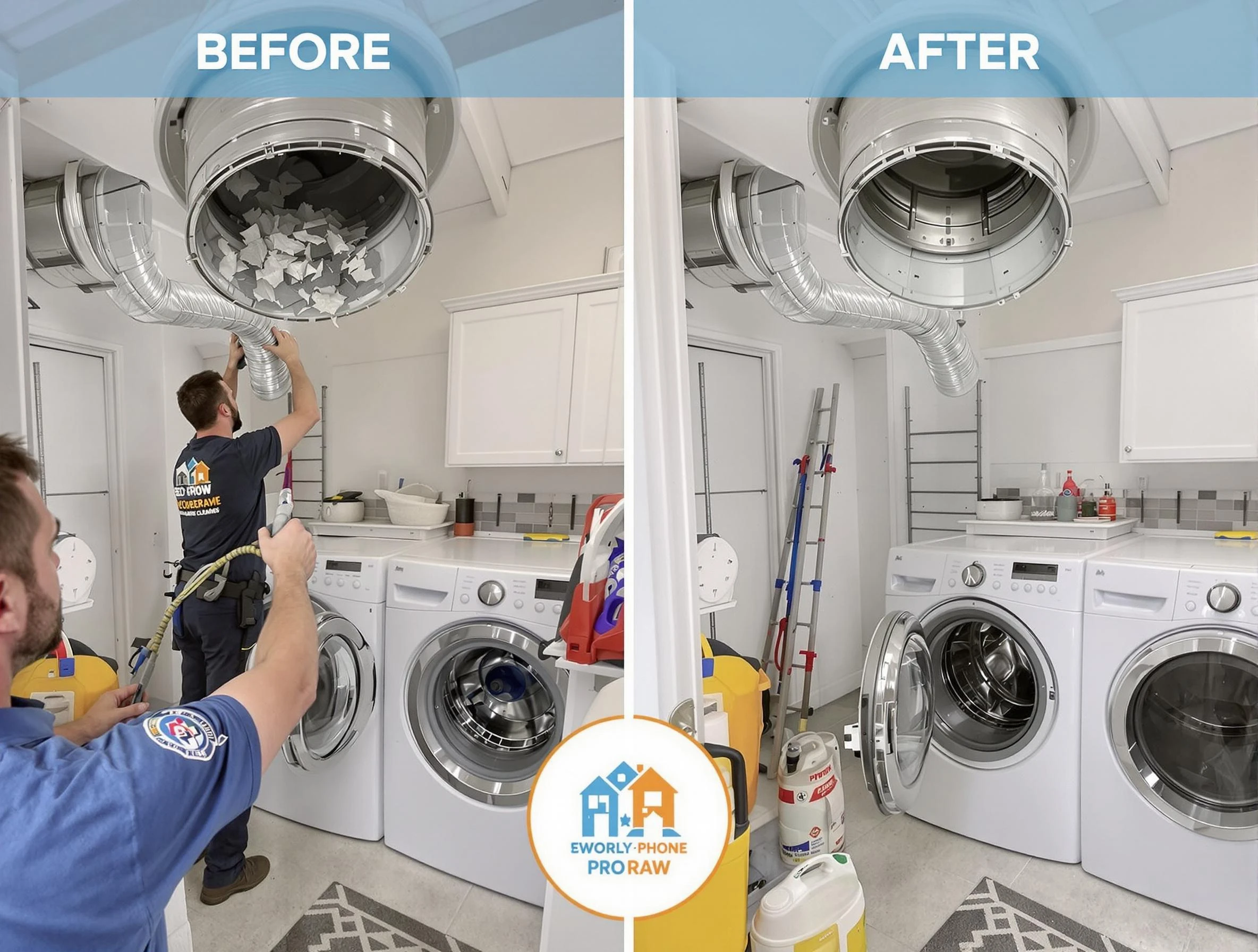 Residential dryer vent cleaning by Palmetto Dryer Vent Cleaning in Palmetto